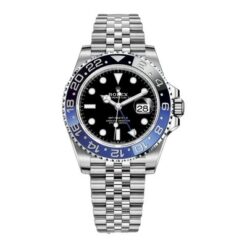 Rolex-GMT Master II -Batgirl-40mm-Black Dial-Jubilee-Steel-126710BLNR-0002