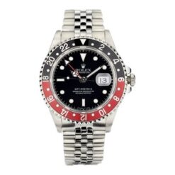 Rolex-GMT Master II -Coke-40mm-Black Dial-Jubilee-Steel-16710COLA-0001
