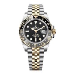 Rolex-GMT Master II -Zombie-40mm-Black Dial-Jubilee-Steel & Yellow Gold-126713GRNR-0001